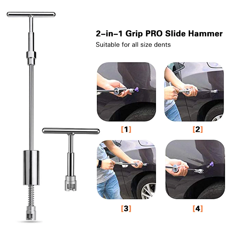 T type инструменты инструмент для ремонта автомобиля набор вмятин 2 в 1 скользящий