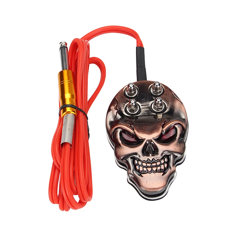 Оптовая продажа черепов татуировок педаль переключатель управления для тату
