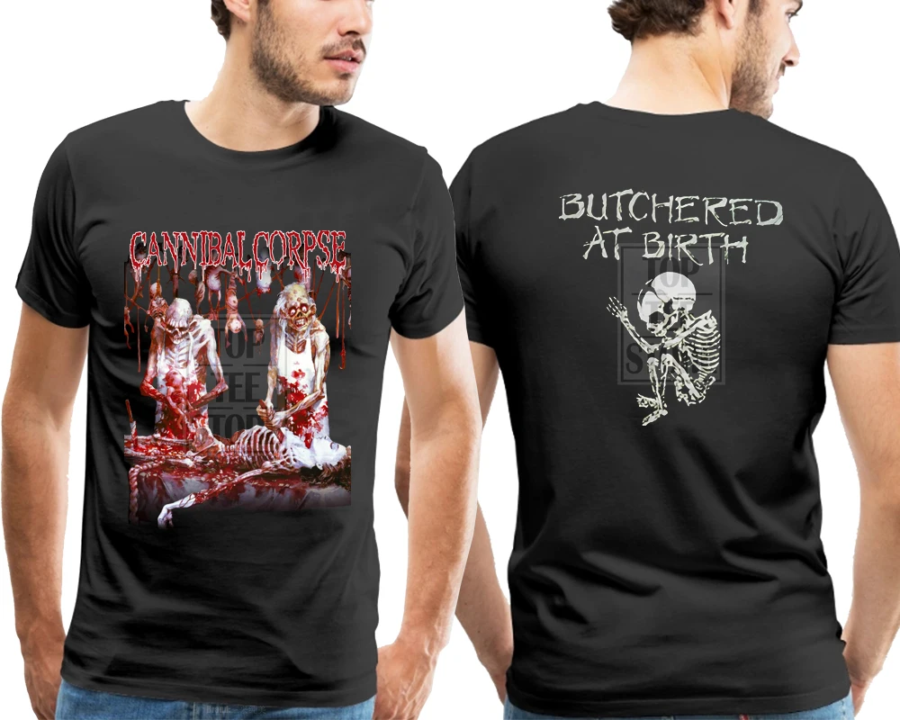 Формальная футболка с каннибалом трупом обнаженным при родах M L Xl Xxl|cannibal corpse|metal t