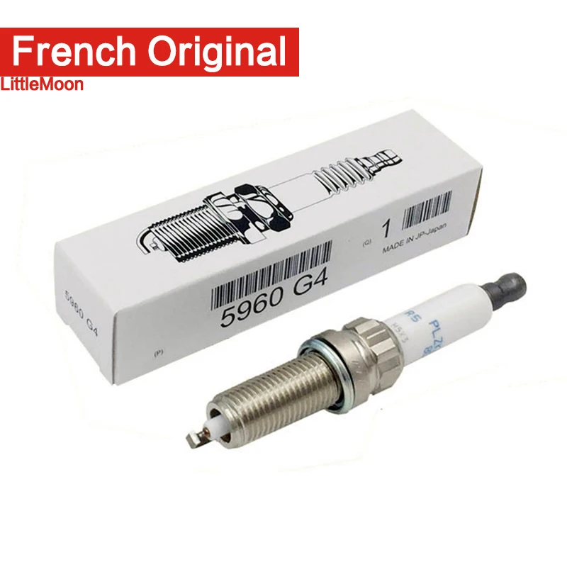 Littlemoon натуральная Свеча зажигания 5960G4 для peugeot 206 207 308 508 3008 2008 Citroen C3 C4 C5 DS5 DS4 DS3 1,6 T
