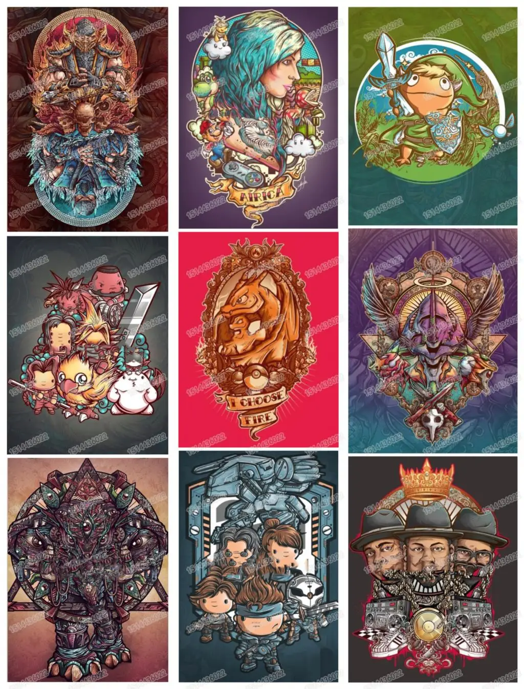 DIY Алмазная живопись Иллюстрации Поп-культуры Раскраски Алмазы Вышивка 2019 Звездные войны Покемоны Наборы для вышивки крестом Декор для дома.