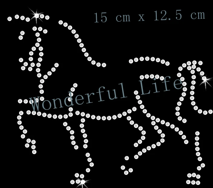 

Бесплатная доставка, прозрачный дизайн Стразы для конного спорта