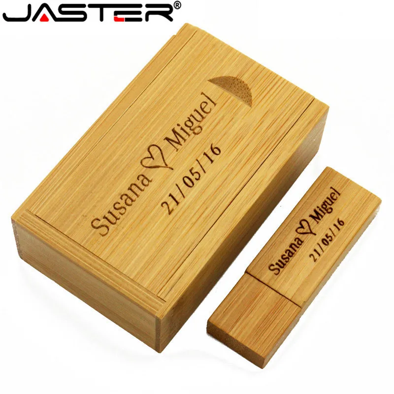 JASTER (более 10 шт бесплатный логотип) фотография клиента Логотип Деревянный usb +