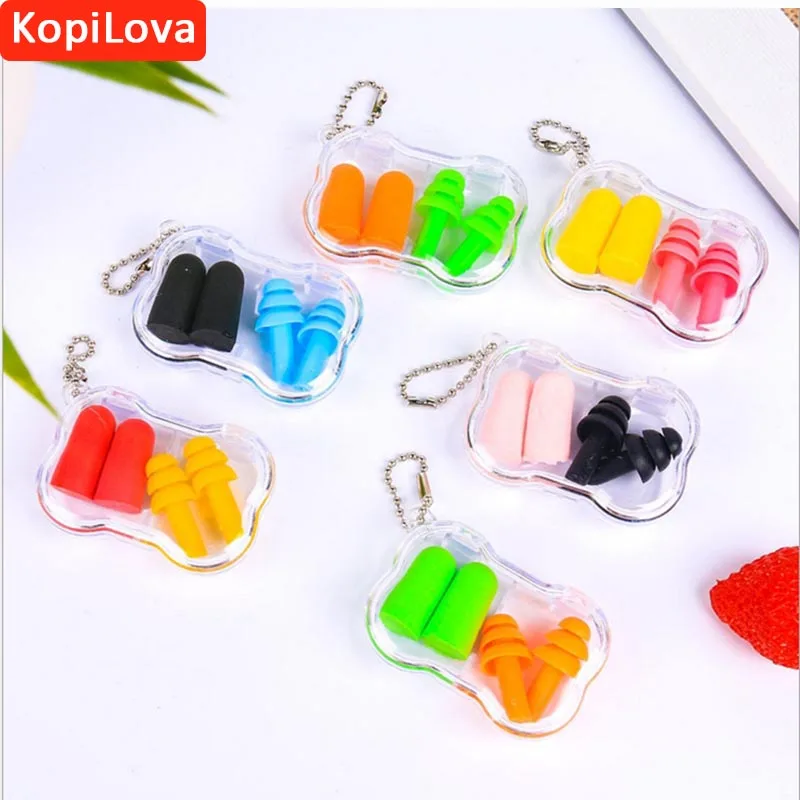 Затычки для ушей шумоподавление защита защиты слуха бесплатная доставка|ear