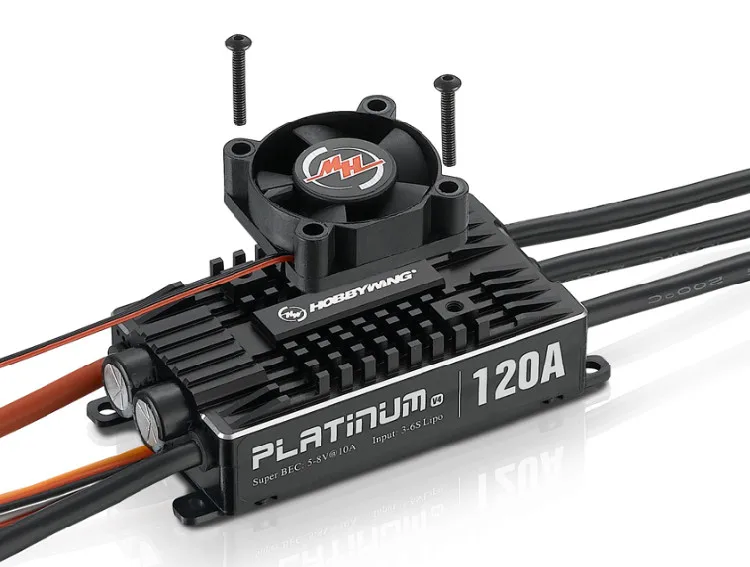 1 шт. оригинальный Hobbywing Platinum Pro V4 120A 3 6S Lipo BEC пустая форма бесщеточный ESC для