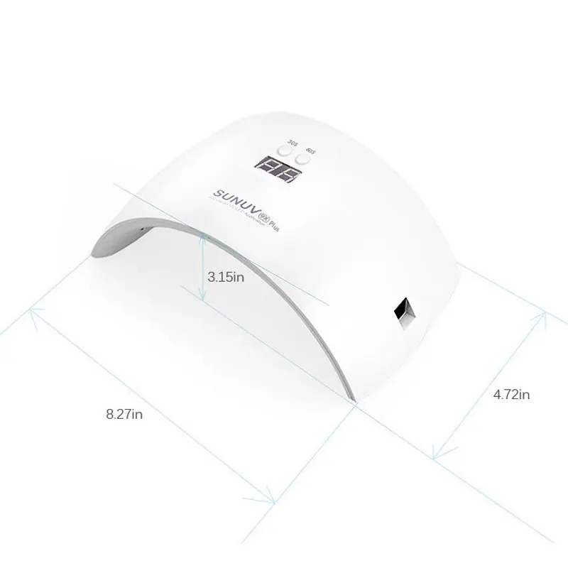 SUN9X Плюс 36 Вт LED Сушилка Для Ногтей с LCD Таймер и Кнопки 18 Светодиодов Ультрафиолетового Ногтей Лампа для Ногтей УФ-Гель Лак Для Ногтей искусство