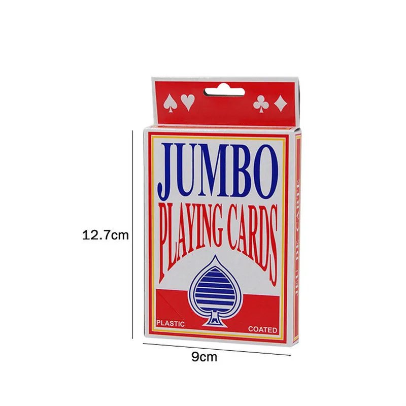 Jumbo Deck 12.7x9cm Card Magic Trick Gimmick Cards Props For Stage Magia Profesional Escenario | Игрушки и хобби