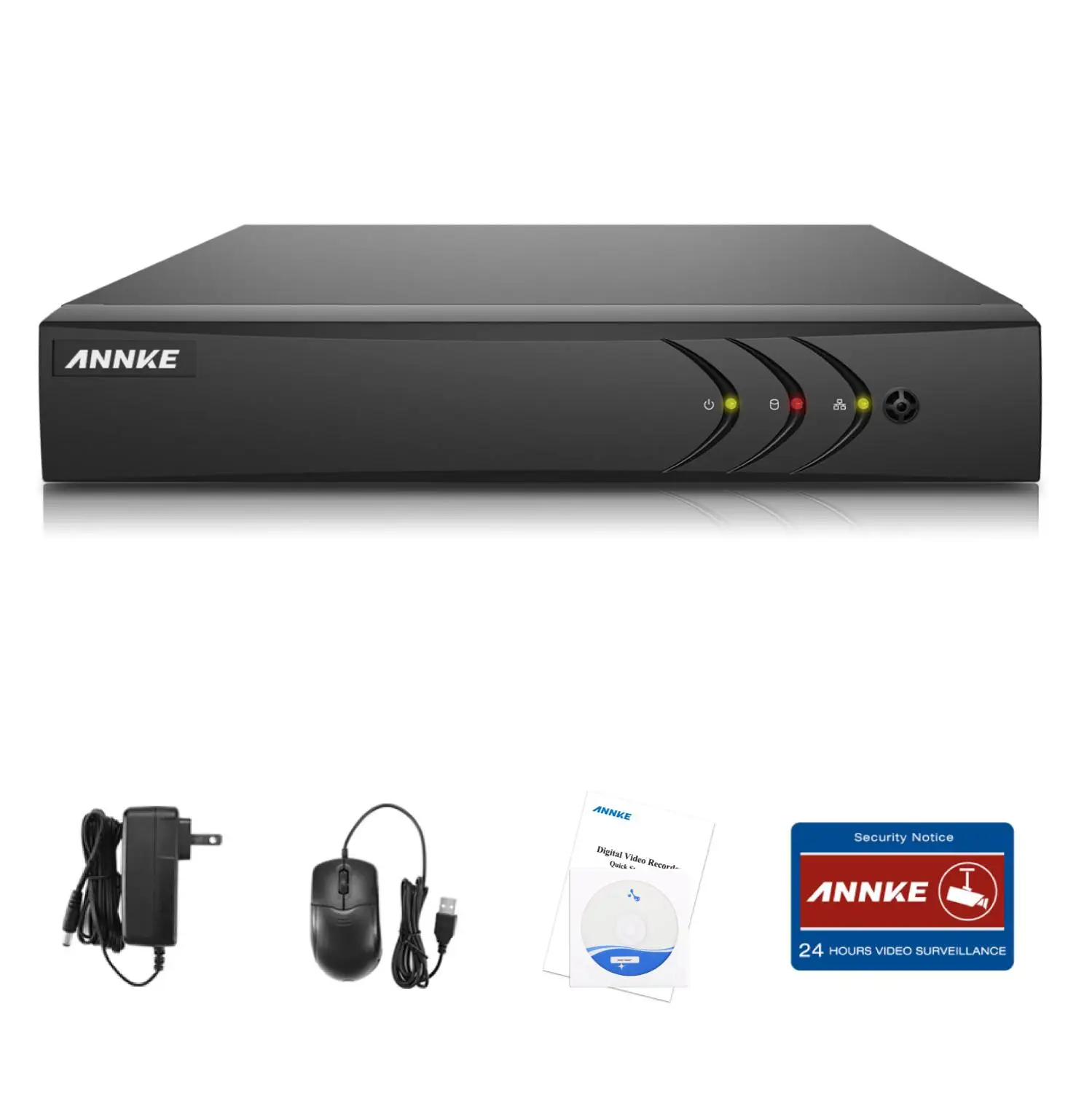 ANNKE 4CH 1080N 5в1 TVI CVI AHD сетевой видеорегистратор HDMI H.264 + DVR для система камер домашней