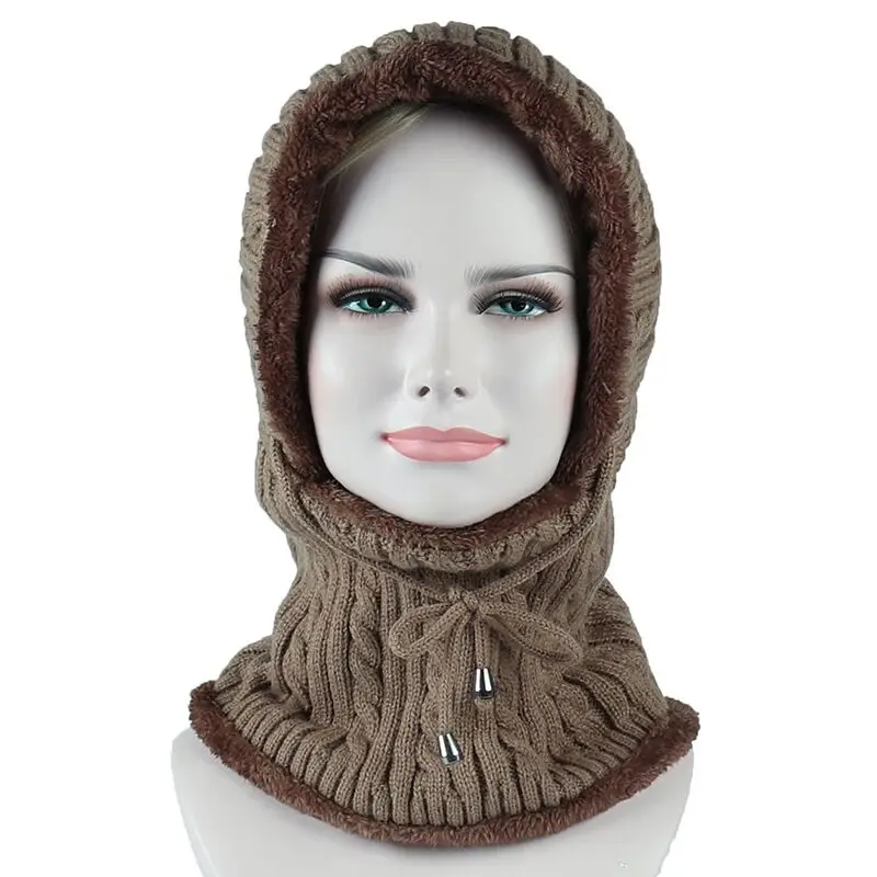 Зимняя Лыжная вязаная шапка бини мужской шарф Skullies Beanies Зимние шапки для мужчин и женщин шапки Gorras Bonnet маска брендовые шапки