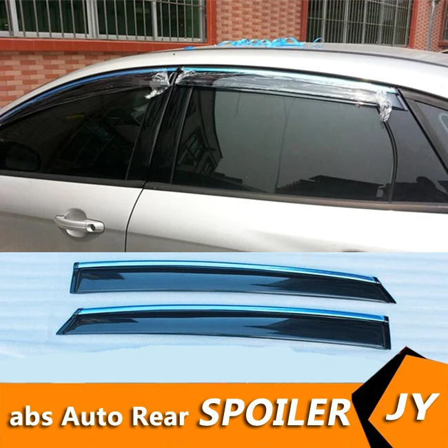 Для FORD Focus Пластик окна Visor Vent Оттенки Солнце дождь дефлектор гвардии для FORD Focus авто аксессуары 4 шт./компл. 2012