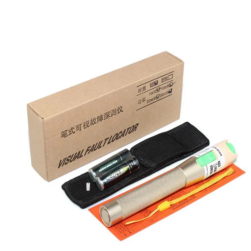 

Free shippihng 20mW Visual Fault Locator Fiber Optic Cable Tester 20KM Test Laser Product