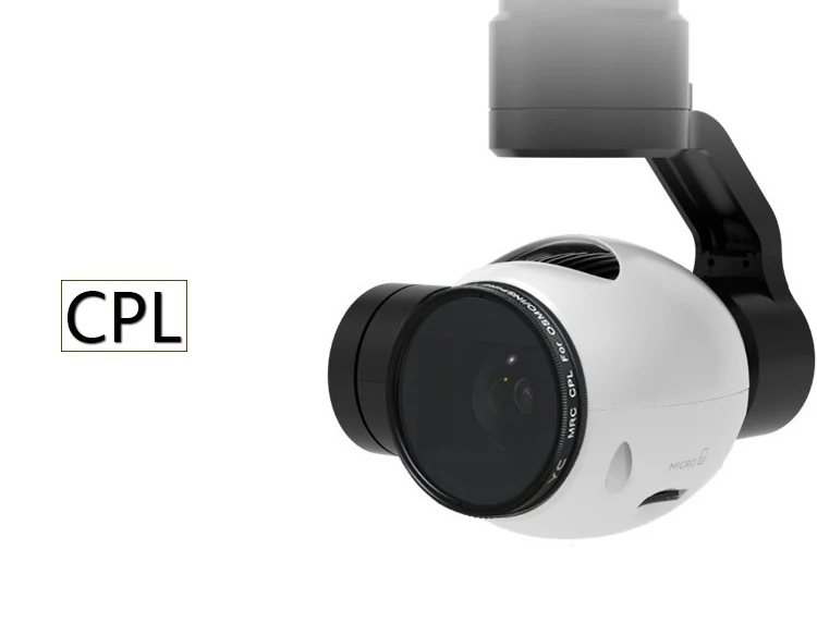 Фильтр объектива UV CPL ND2 400 ND8 ND16 для DJI OSMO X3 ручной карданный стабилизатор Inspire 1