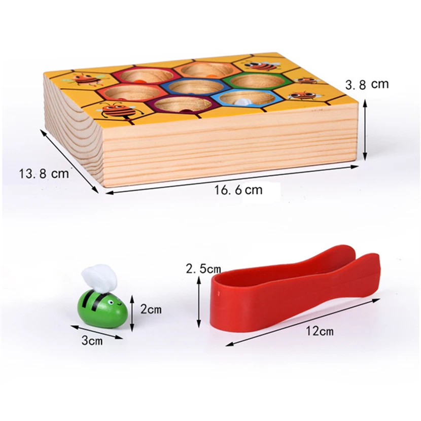 2018 Лидер продаж перегородка для ульев игры Монтессори Деревянные игрушечные