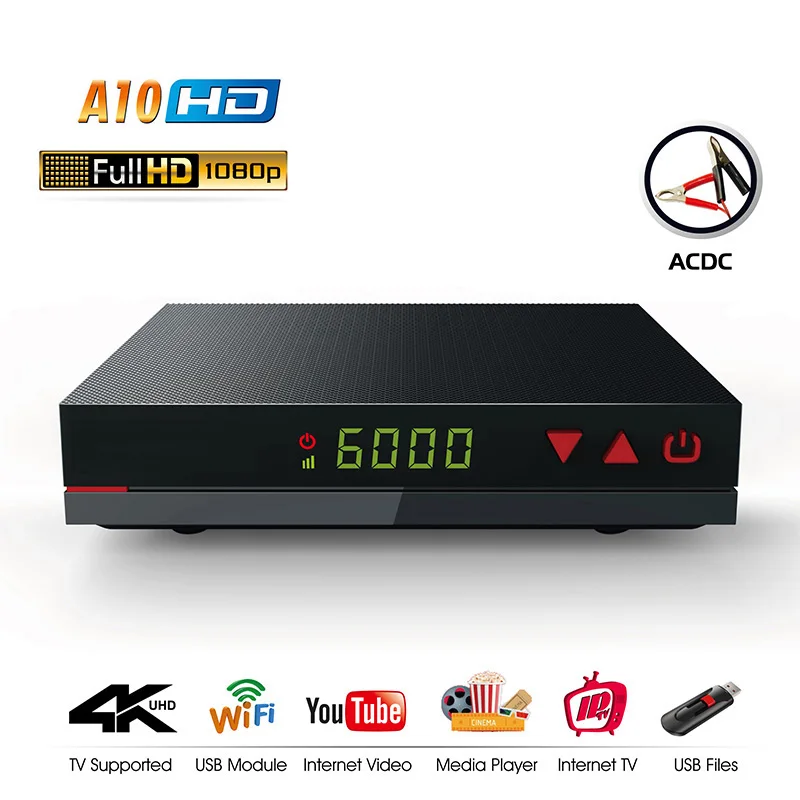 Спутниковый ресивер бесплатный арабский IPTV Мини ТВ приемник DVBS2 HD цифровой