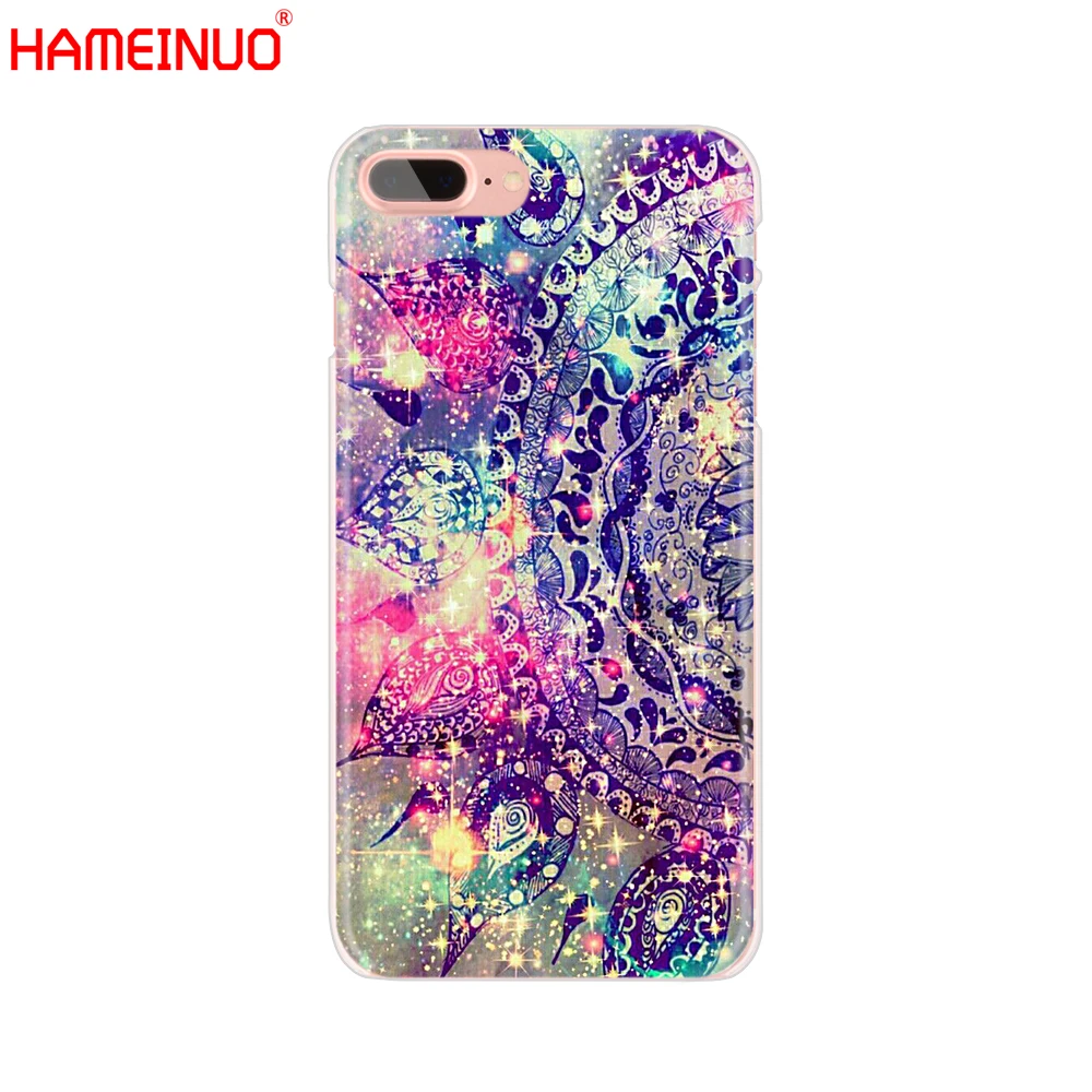 HAMEINUO цветочный Мандала Mandara сотовый телефон чехол для iphone X 8 7 6 4 4s 5 5s SE 5c 6s