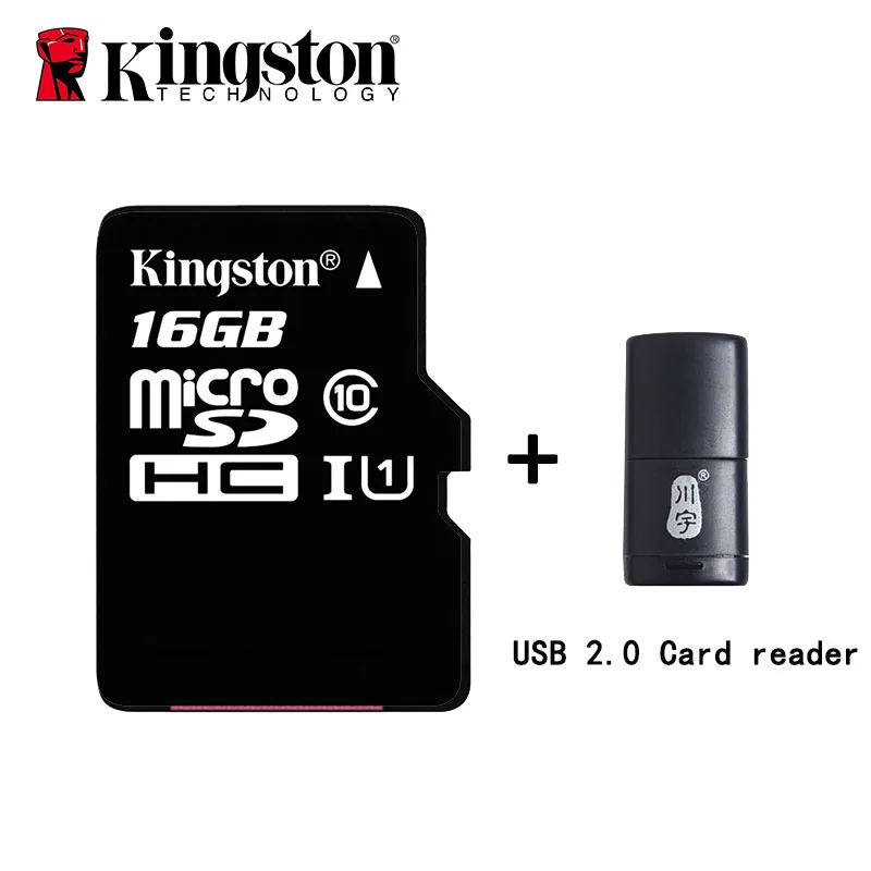 kingston MicroSD карта флэш-памяти 64 ГБ 128 г 32 Гб 16 г Класс 10 TF карта microSDHC microSDXC micro sd 8 ГБ для телефона
