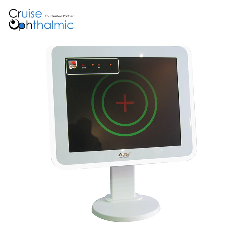 17 дюймовый ЖК дисплей R/C для определения остроты зрения платформа Linux с цветовой