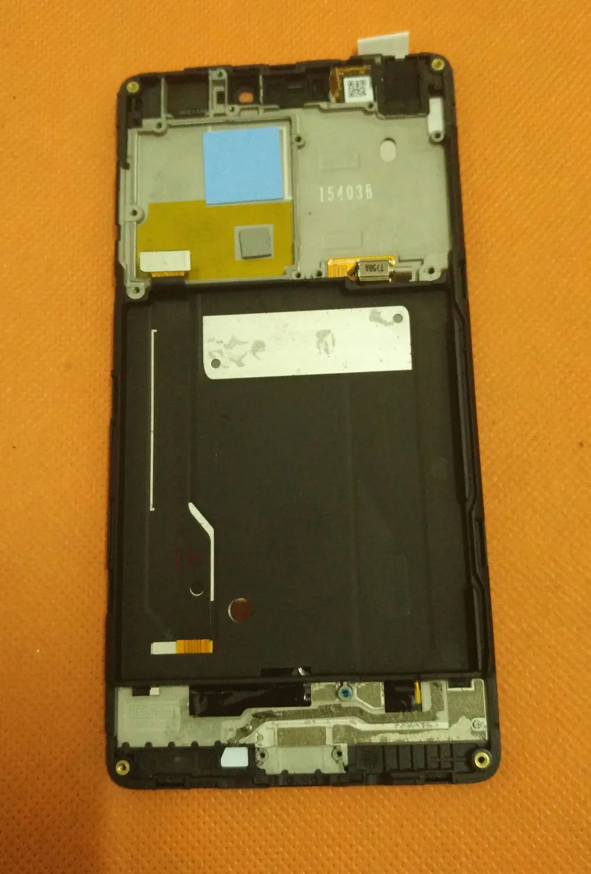 Б/у Оригинальный ЖК дисплей + дигитайзер сенсорный экран рамка для Xiaomi Mi4c Mi 4c