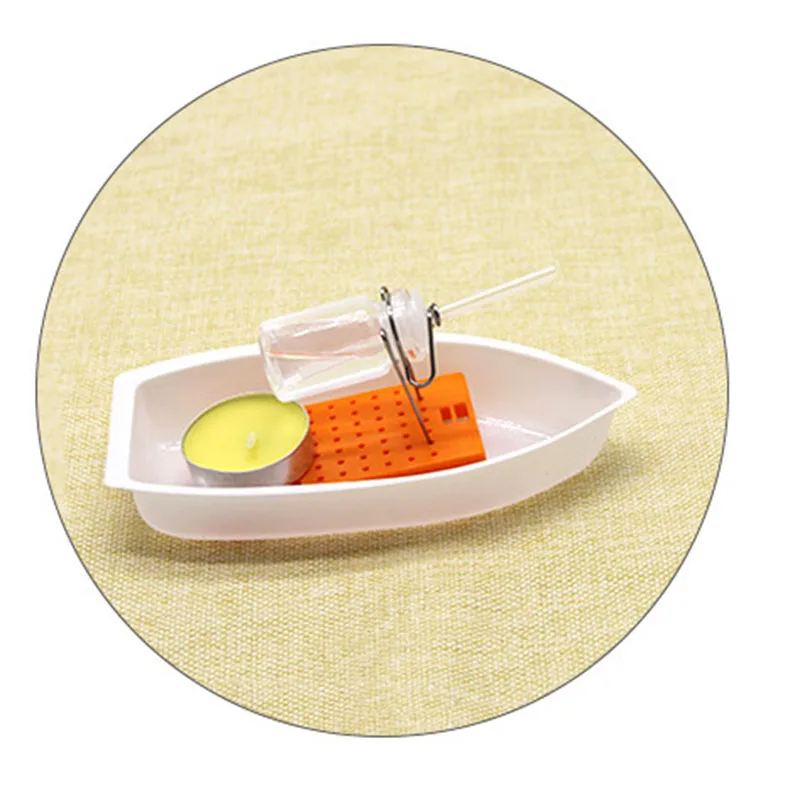 Свеча Powered пароходе науки гаджет Обучающие игрушки Физика Эксперимент 15*8 см |