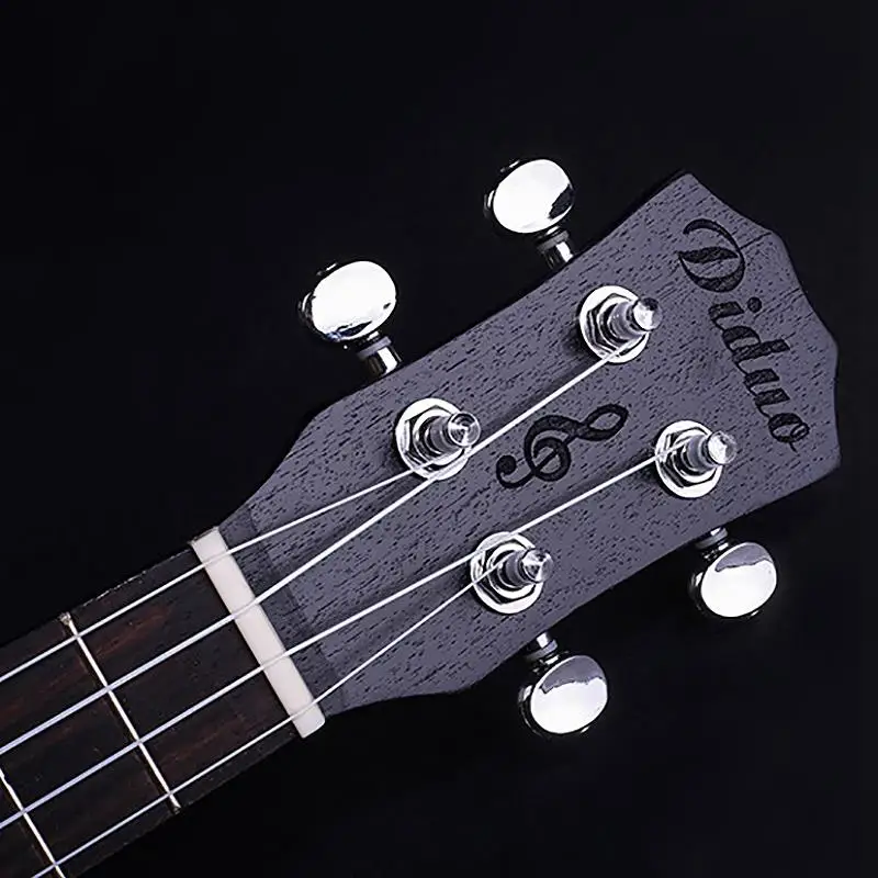 Mcool Diduo Сопрано Гавайская гитара черный 21 дюймов 4 струны Ukelele дешевые Гавайские