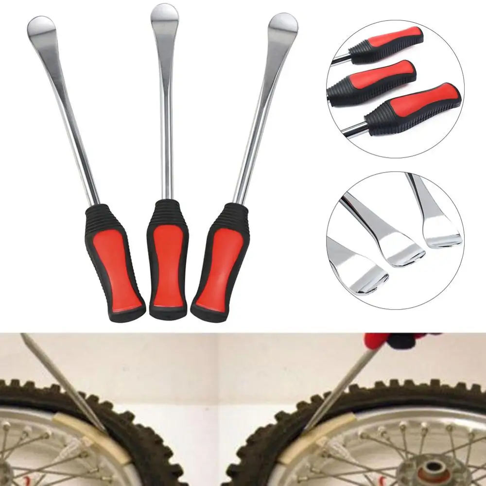 Motorcycle Bicycle Tire Changing Levers Auto Spoon Kit Lever Tool Rim Protector Professional Repair |