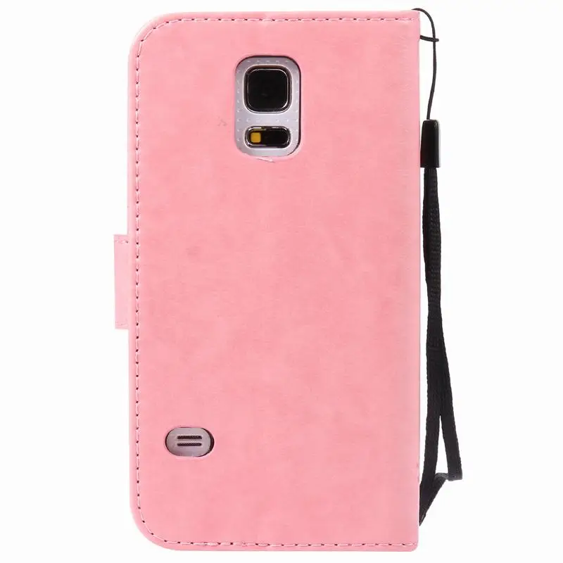 Чехол для samsung Galaxy S5 Mini, кожаный чехол-кошелек, чехол для samsung Galaxy S5 Mini, откидная крышка, подставка+ слот для карт, чехол для телефона