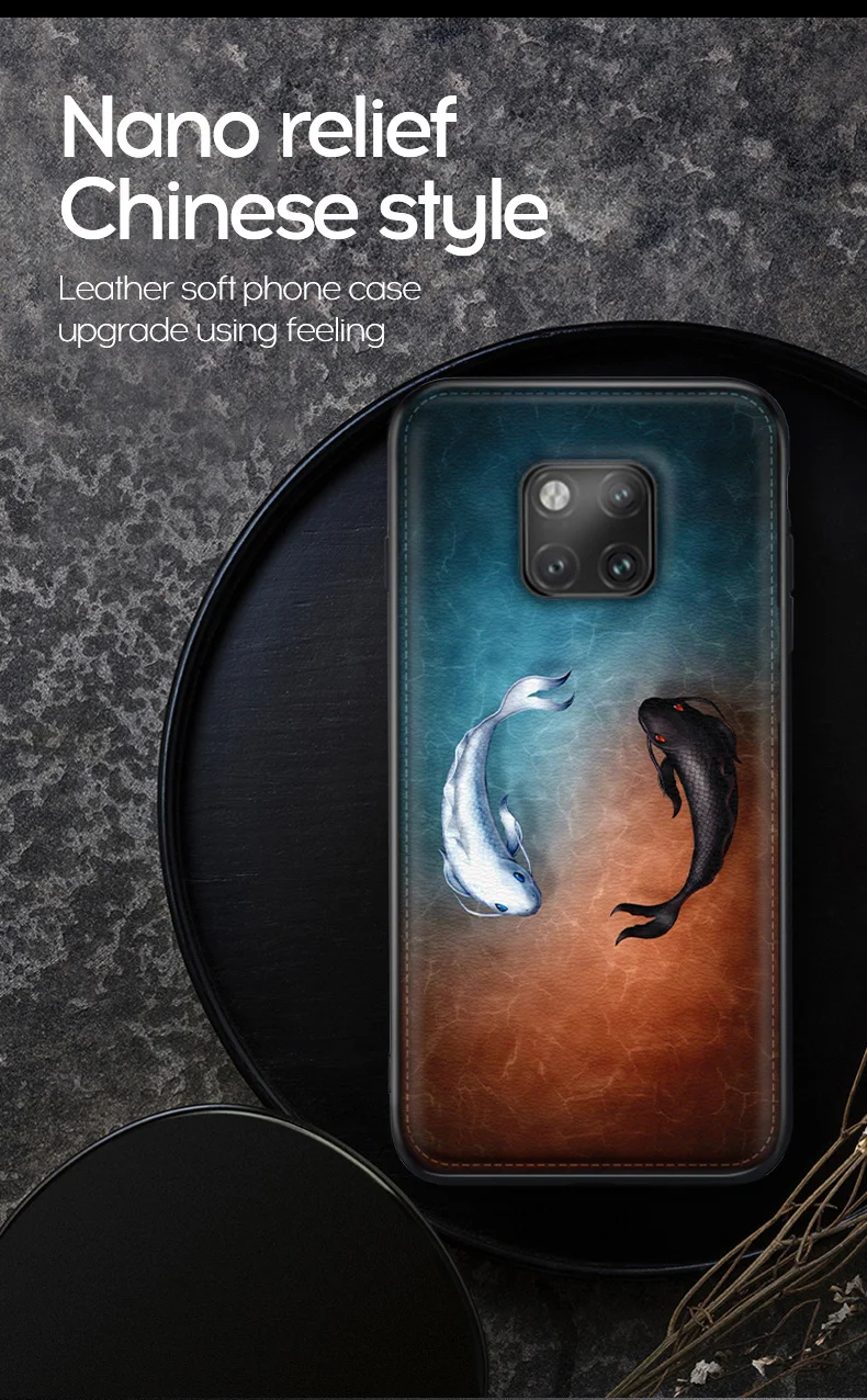 IIOZO Роскошный кожаный чехол для huawei mate 20 Pro P20 P30 Pro mate 10 20 Pro модные мягкие чехлы для телефонов
