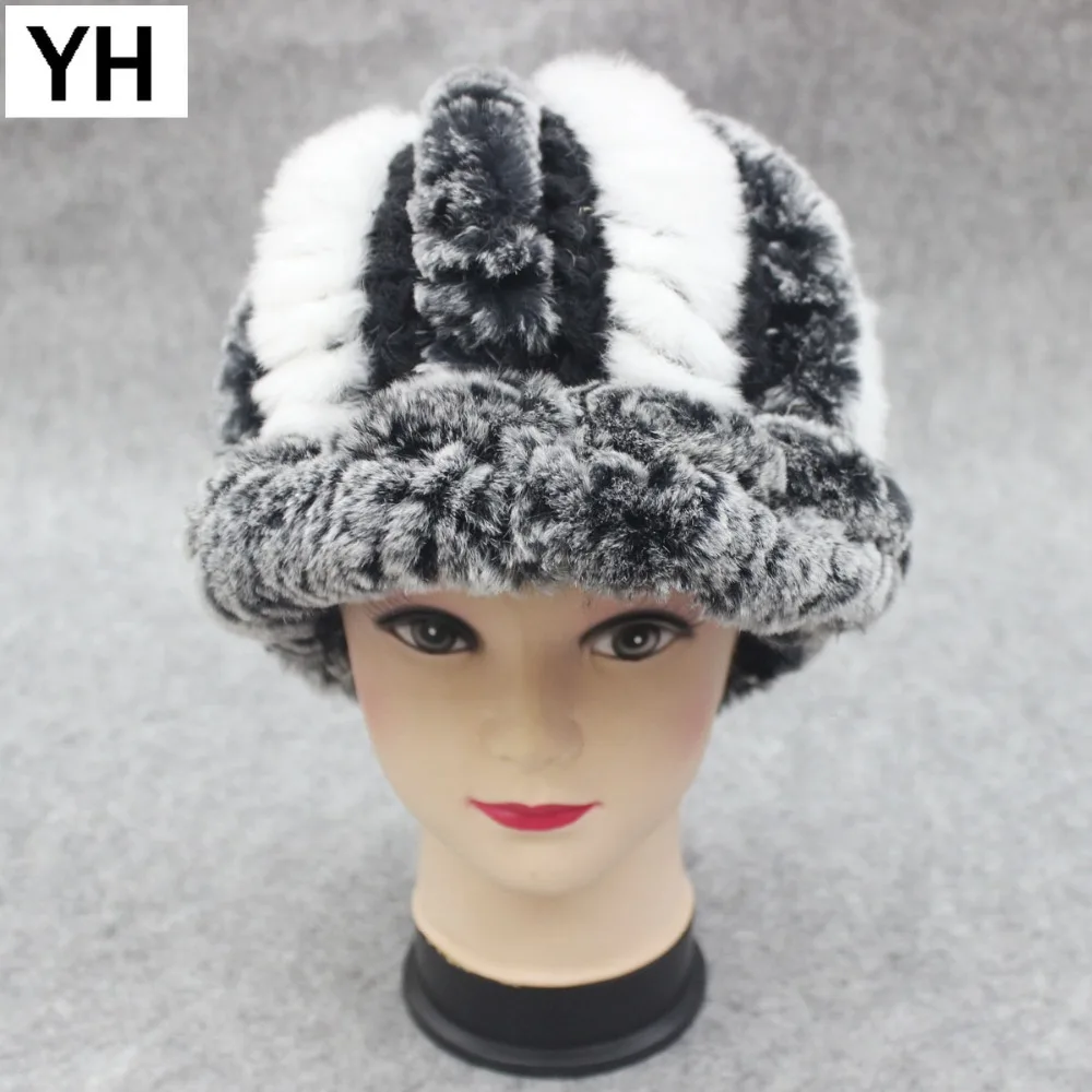 Оптом и в розницу 2021 горячая Распродажа для женщин Настоящий мех кролика зимняя