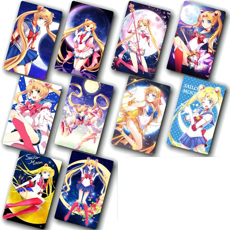 

Стикер Сейлор Мун, 100 шт., стикеры аниме разных стилей, s Bus ID, водонепроницаемые Стикеры для карт, Классические игрушки