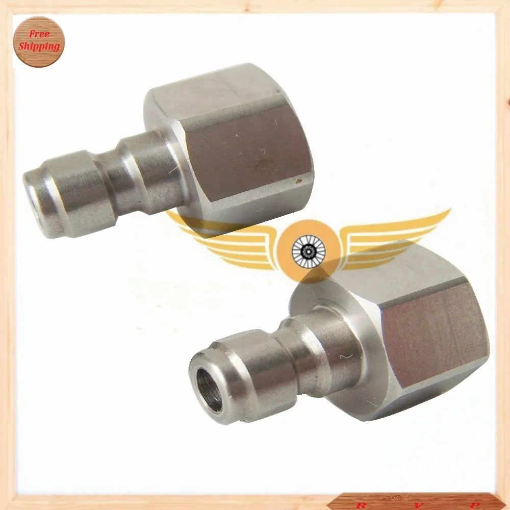 Новый PCPA воздушный шар из нержавеющей стали быстроразъемный ниппель 1/8 NPT | Спорт