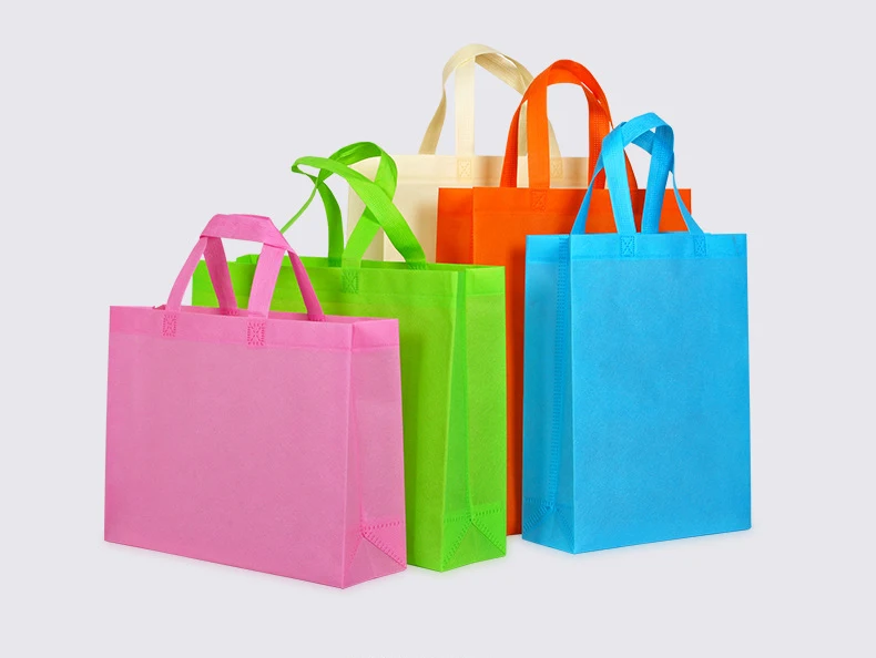Wholesale Free Custom Non Woven Shopping Bag Polypropylene Promotional Bags Printing