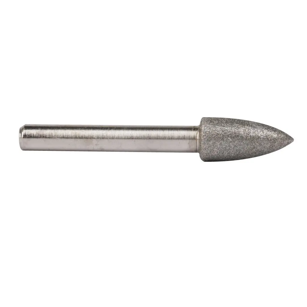 

4 pcs diamond rod 6 mm Coating Grinding Burrs Bits 6 / 8 / 10 / 10 mm