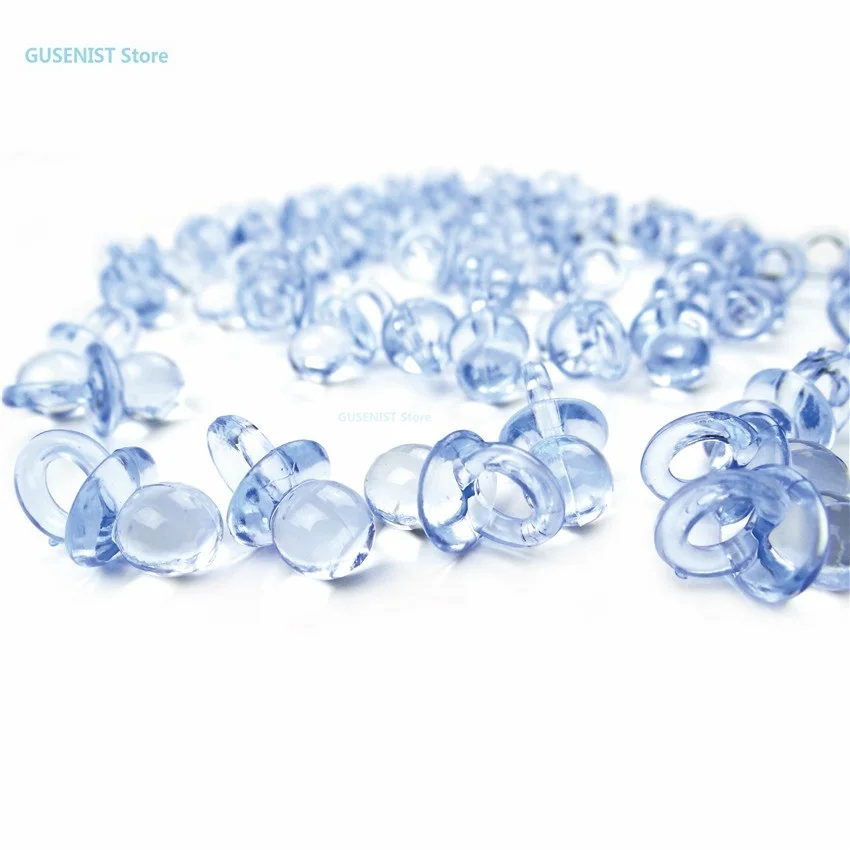 

50 шт./лот, пластиковые прозрачные детские соски-пустышки