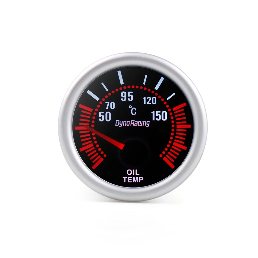 Oil temp gauge Dynoracing " 52 мм, дымовые линзы, тахометр, Датчик Оборотов, температура воды, температура масла, пресс для масла, вакуумная панель psi, вольтметр, датчик - Цвет: Oil temp gauge