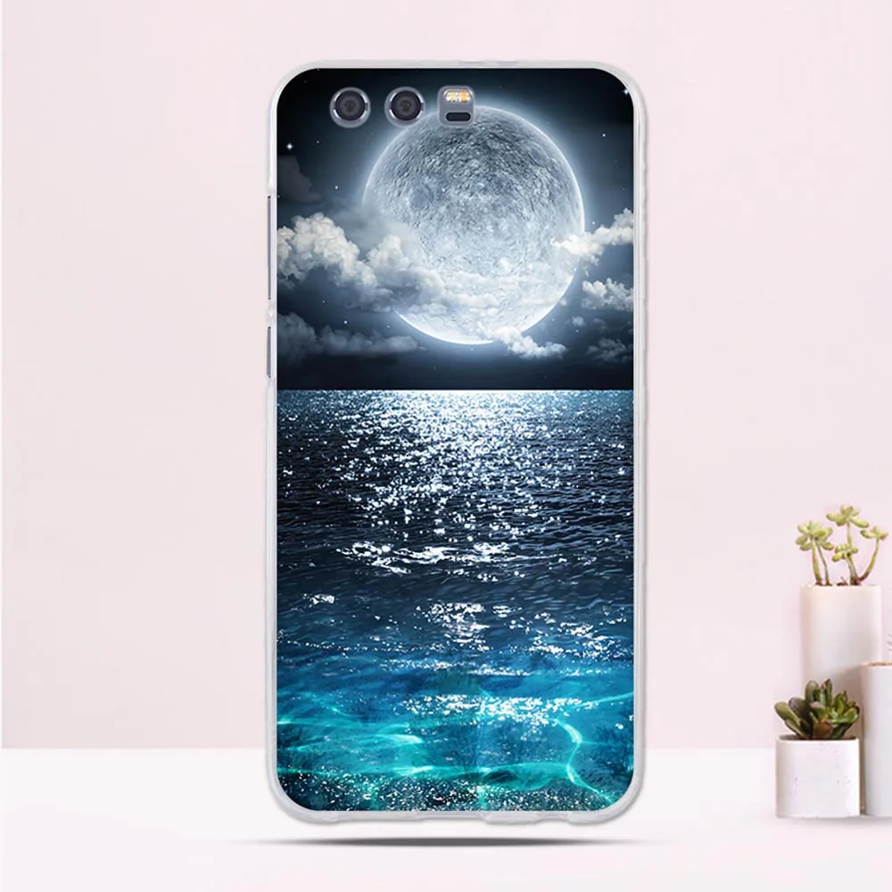 Силиконовые ТПУ чехлы для телефонов Huawei Honor 9 чехол 3D Роскошные милые цветочные