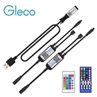 RGB RGBW Bluetooth светодиодный пульт дистанционного управления USB  24 клавиши40 клавиш ИК пульт дистанционного управленияуправление через приложение для RGB  RGBW  RGBWW Светодиодная лента