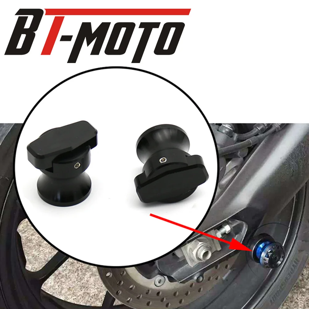 

Motorcycle Accessories Swingarm Spools Slider M10 Stand Screws LOGO Aluminum For KTM 690 SMC 690SMC SMC-R 690SMC-R