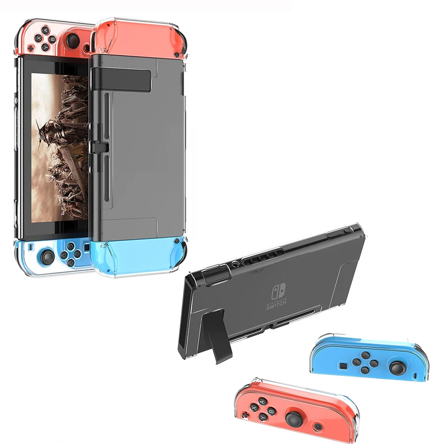 Чехол для консоли Nintendo Switch и NS 3 в 1 с 2 аналоговыми крышками | Электроника