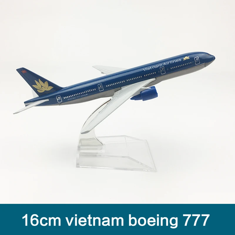 16 см Вьетнам авиакомпаний модель самолета B777 Boeing 777 Аэробус дыхательные пути