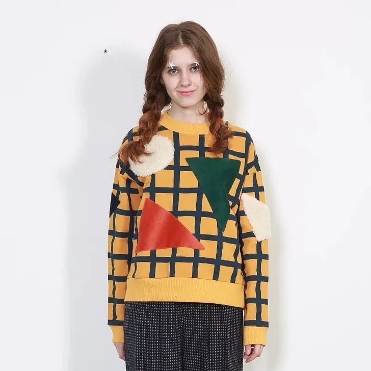 2017 новые повседневные женские свитшоты с длинным рукавом хлопковые