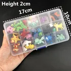 Покемоны 24 шт.компл. 2-3 см, экшн-фигурка эльфа, мини-фигурки, Charizard, модель игрушки, игрушки, коллекция аниме, Детская кукла