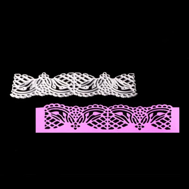 

SCD715 Laces Metal Cutting Dies For Scrapbooking Stencils DIY Album Cards Decoration Embossing Folder Die Cuts Molds Tools New