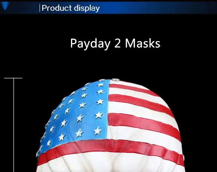 Payday 2 маски Даллас Америка Косплей Маска на Хэллоуин вечерние карнавальные маски смола смешные страшные маски клоуна домашний декор коллекции
