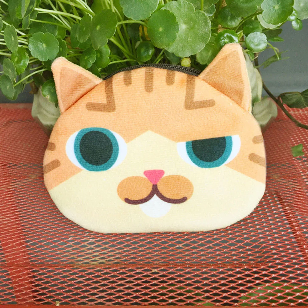 Aelicy 2020 лучшие модные 3D кошельки с милым кошачьим лицом на молнии милые бумажники