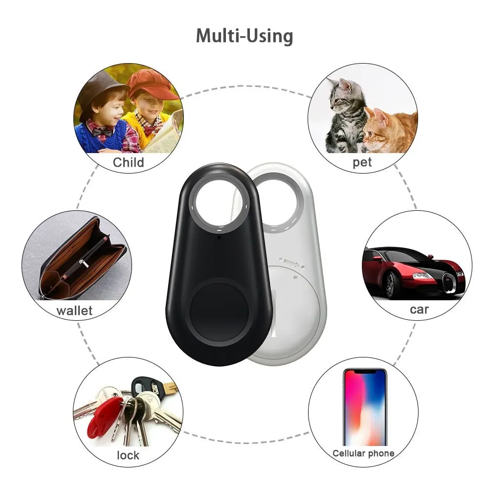 Smart pet Key Finder, умный трекер активности, беспроводной датчик слежения с дистанционным управлением для смартфона, портативный, анти-потеря, gps Finder Track