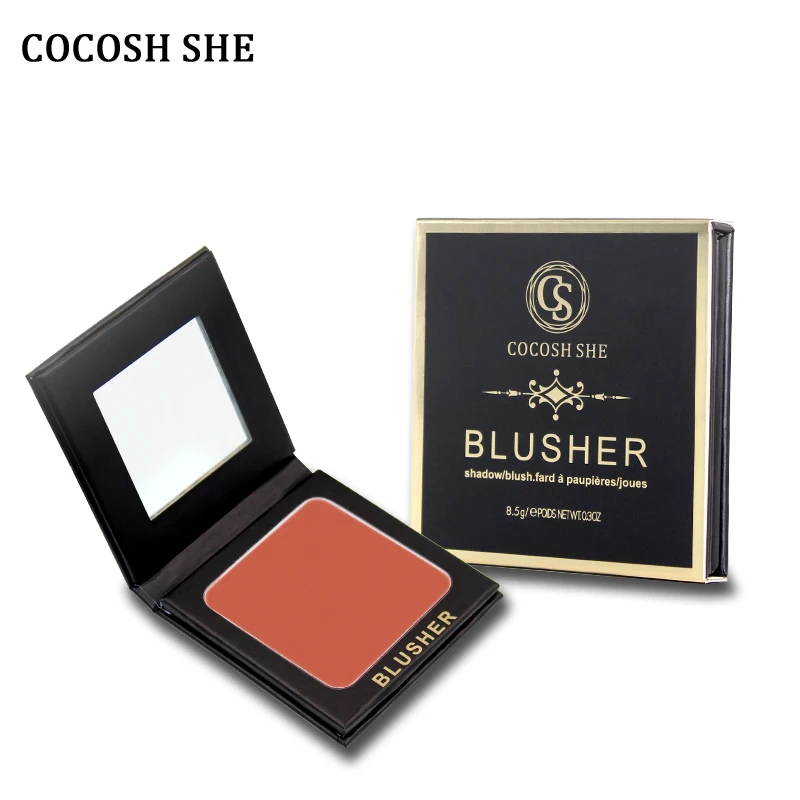 Румяна для макияжа COCOSH SHE косметические натуральные румяна пудра палитра