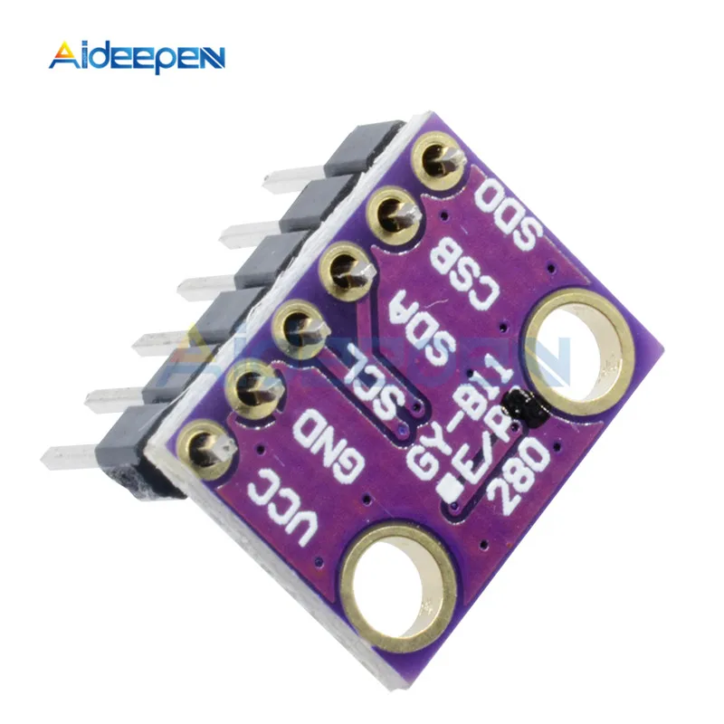 5 шт./лот BMP280 цифровой модуль датчика атмосферного давления I2C/SPI BME280 3 В