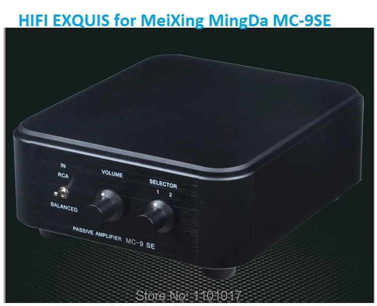 MeiXing Mingda MC 9 SE сбалансированный Пассивный предусилитель HIFI EXQUIS высококачественный Британский трансформатор