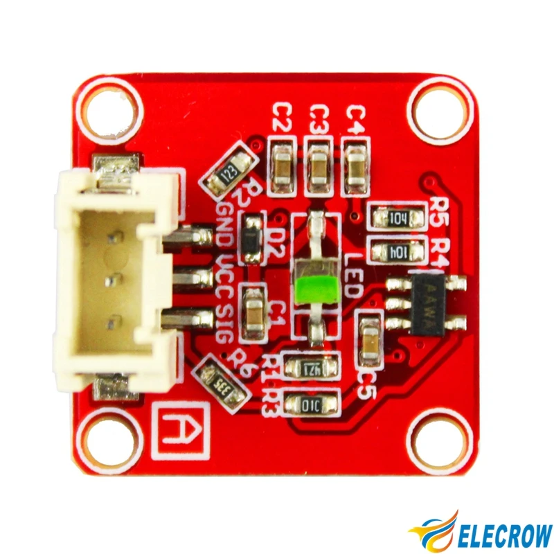 Elecrow корончатый модуль датчика пульса для измерения Arduino с кабелем DIY Kit|sensor module|pulse