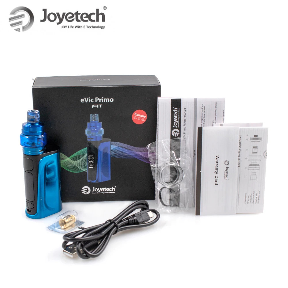 Оригинал Joyetech eVic Primo Fit Kit 80 Вт + EXCEED Air Plus Tank 3 мл со встроенной 2800 батареей EX MTL heads e